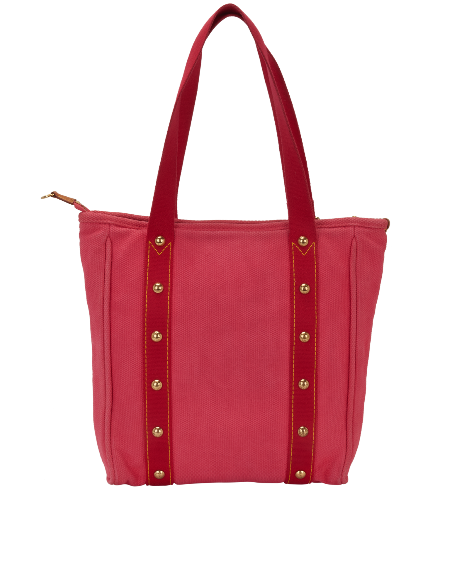 Antigua Cabas MM, &pound;290, Handbags, Pink, Canvas, Back view